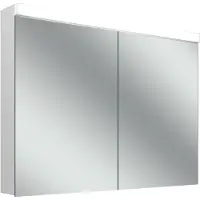 Schneider LOW basic 15 LED Armoire de toilette avec éclairage, 2 portes 50/50cm, 995x147x747mm, 171.500.02.02, 171.500.02.02