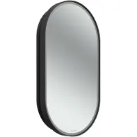 Schneider FLOAT D2W Armoire de toilette, 1 porte 45cm, charnières à droite, Ovale, éclairage périphérique, 450x104x800mm, 221.046.00.44, 221.046.00.44