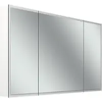 Schneider GLOW D2W Armoire de toilette, 3 portes 30/60/30cm, 1213x136x736mm, éclairage périphérique, Dim2Warm, 218.121.02.02, 218.121.02.02