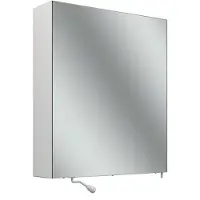 Schneider CARE armoire de toilette, 595x680mm, charnières à gauche, sans éclairage, 2 prises de courant à droite en bas à lextérieur, 193.661.02.02, 193.661.02.02