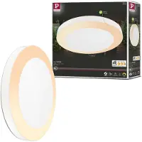 Paulmann Lampada LED da esterno Circula ZigBee, bianca