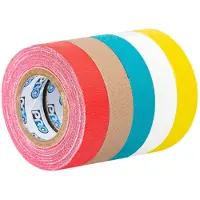 Pro Tapes Pro Pocket Spike 12mm x 5,4 m Nastro adesivo in tessuto, 5 colori chiari