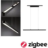Paulmann URail Lento LED sospesa ZigBee CCT nero