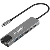 Caruba 6-in-1 USB-C Hub con Ethernet