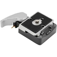 Caruba Adattatore con Piastra a Sgancio Rapido – M-323 (Manfrotto 323)