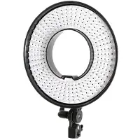 Falcon Eyes LED Lampada ad anello dimmerabile DVR-300DVC a 230V
