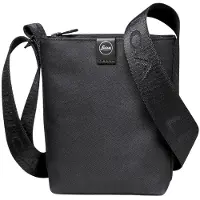 Leica Crossbody borsa SOFORT / small, recycled fabrick nero