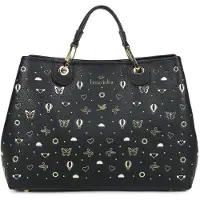 Braccialini Borsa a mano 'Beth Strass' nero