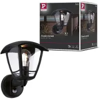 Paulmann Classic applique da esterno con sensore curvo