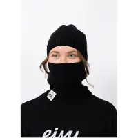 Eivy Women's Foldable Knit Balaclava Beanie Passamontagna Donna (One Size, nero)