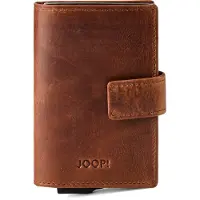 JOOP! cerratano Custodia per carta di credito Protezione RFID Vera Pelle 7 cm marrone