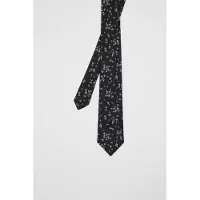 Paul Smith Men Tie Art Floral Black Taglia: OS | Cravatte Outlet | Uomo | Nero