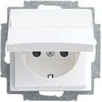 Busch-Jaeger Steckdose 1f aws glz Busch-balance SI UP m.BS