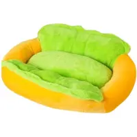 Merkloos Cuccia per cani lavabile con cuscino in peluche antiscivolo