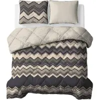 Royal Textile Sacco a pelo "Sleeptime Lazy" color taupe, dimensioni 240 x 220 cm, con federe incluse