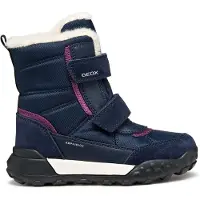 Geox Boots da neve 'J TREKKYUP ABX' marino / lilla / bianco