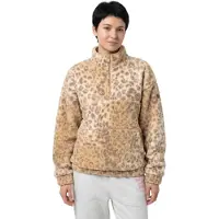 Roxy - Polaire en sherpa - Jive Talking Bonded Polar Fleece Wild Side per Donne - Taglia S - Beige