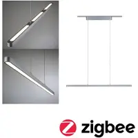 Paulmann URail Lento LED sospesa ZigBee CCT cromo