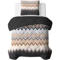 Royal Textile Sleeptime, coperta per letto "Lazy", colore blu/beige, 140 x 200 cm