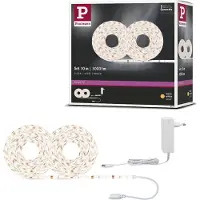 Paulmann Set di strisce LED SimpLED, 22 W, 3.000 K, 10 m, rivestite