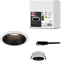 Paulmann Cole faretto GU10, bianco/nero