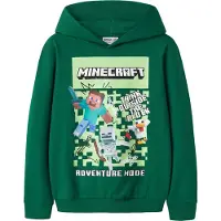 Name it Felpa 'Minecraft' verde chiaro / verde scuro / nero / bianco