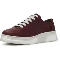 Camper per donna. K200645-107 Sneakers in pelle Runner Up bordeaux (41), Basso, Nessuno, Casual