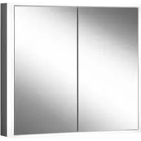 Schneider GLOW classic HCL Armoire de toilette, 2 portes 35/35cm, 725x158x731mm, éclairage circulaire, intensité variable en continu, 182.070.02.44, 182.070.02.44