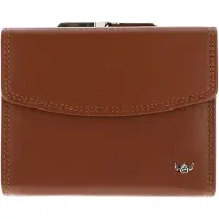 Golden Head Polo Portafoglio Protezione RFID Vera Pelle 12 cm marrone
