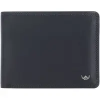 Golden Head Polo Portafoglio Protezione RFID Vera Pelle 12.5 cm blu