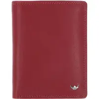 Golden Head Polo Portafoglio Protezione RFID Vera Pelle 12 cm rosso