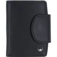Golden Head Polo Portafoglio Protezione RFID Vera Pelle 12.5 cm nero