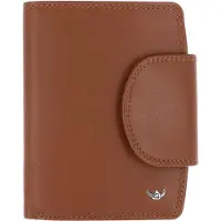 Golden Head Polo Portafoglio Protezione RFID Vera Pelle 12.5 cm marrone