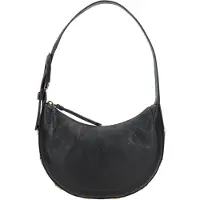 Fossil Harwell Borsa a spalla Vera Pelle 23 cm nero