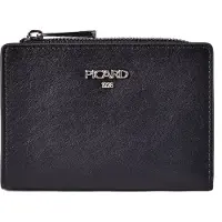 PICARD Bingo Portafoglio Vera Pelle 10.5 cm blu