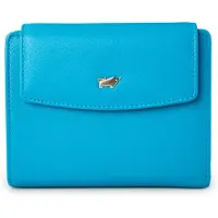 Braun Büffel Joy Portafoglio Protezione RFID Vera Pelle 12 cm blu