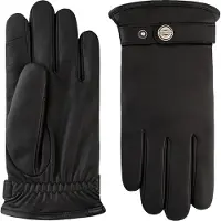 Roeckl Arden Guanti Vera Pelle nero