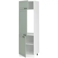 Vicco Armadio frigorifero R-Line Mint country/Bianco 60 cm, Model 71112