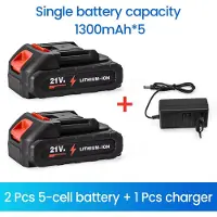 StarTech.com Batteria di ricambio per utensili elettrici - BL1860B/BL1860/BL1850 - Litio-Ioni - 13.000 mAh - Ricaricabile - 2 x 5 celle