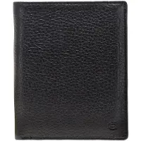 Esquire Deer Portafoglio Vera Pelle 12 cm nero