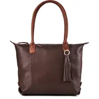 Harbour 2nd Lucia Borsa a spalla Vera Pelle 38 cm marrone