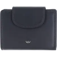 Golden Head Polo Portafoglio Protezione RFID Vera Pelle 12 cm blu