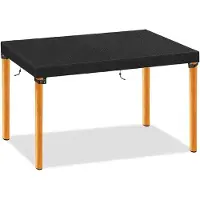 Equivera rivestimento per tavolo da giardino 220 x 100 x 15 cm - 420D Oxford tessuto - impermeabile e antivento