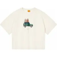 BLKVIS Maglietta 'G Wagon' marrone / verde scuro / nero / offwhite