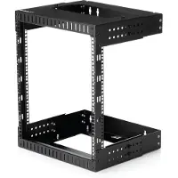 StarTech.com Rack Aperto Regolabile A Parete 12u