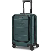 Police London 4 ruote Trolley cabina 55 cm Vano porta PC espandibile ottanio