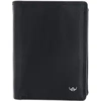 Golden Head Polo Portafoglio Protezione RFID Vera Pelle 12.5 cm nero