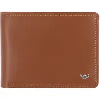 Golden Head Polo Portafoglio Protezione RFID Vera Pelle 12 cm marrone