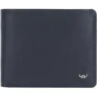 Golden Head Polo Portafoglio Protezione RFID Vera Pelle 12.5 cm blu