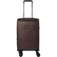 GUESS Lenwood 4 ruote Trolley cabina 53 cm marrone